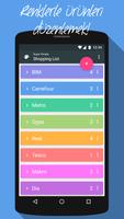 Çok Kolay Alışveriş Listesi Ekran Görüntüsü 1