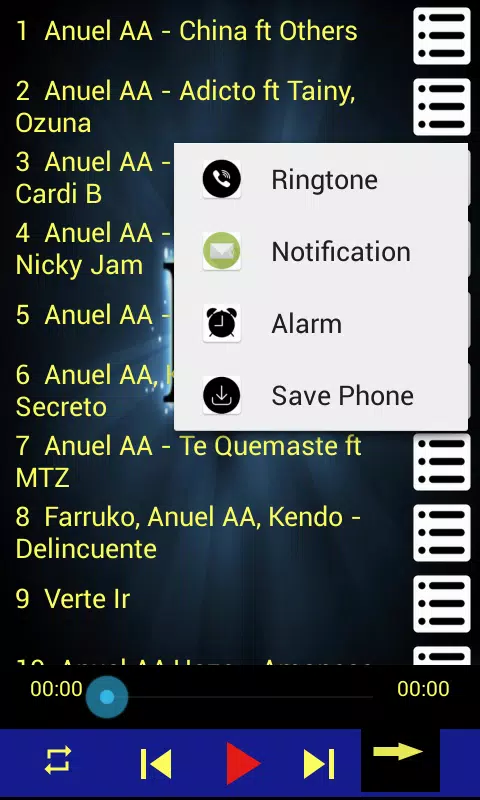 Descarga de APK de Anuel aa 40 canciones sin internet. para Android