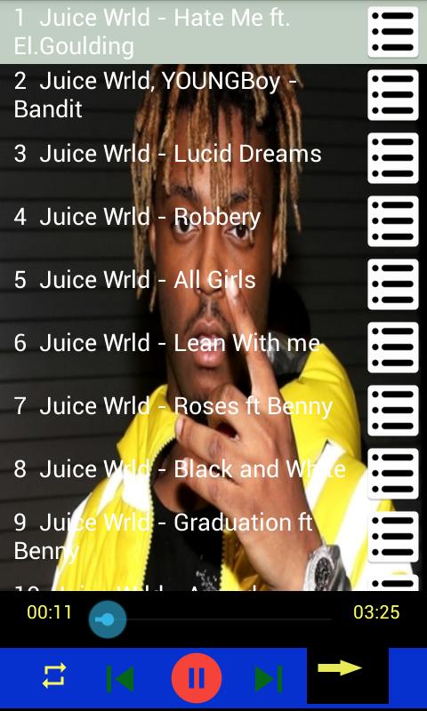 Juice Wrld For Android Apk Download - roblox juice wrld roses id youtube