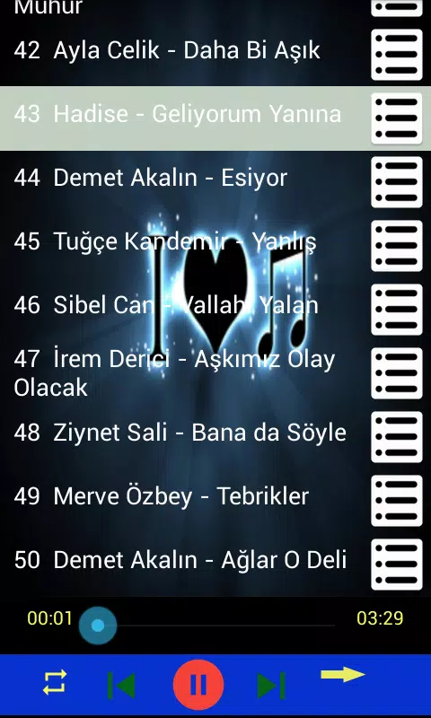 Türkçe Pop Müzik internetsiz 2019 (61 şarkı) APK للاندرويد تنزيل