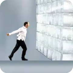 Run Man Run: Vector Man Smash The Ice Wall