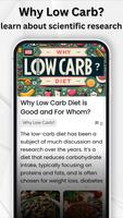 Low Carb Recipes and Diet capture d'écran 1