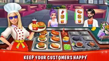 Cooking Food - Resturant Games Cartaz