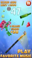 Musically Smash.io: Fruit Cut & Fruit Splash Mania captura de pantalla 3