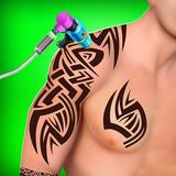 Tattoo Drawing - Tattoo Games ไอคอน