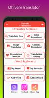 Dhivehi Translator screenshot 1