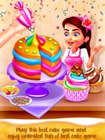 蛋糕制造商为女孩烹饪蛋糕游戏 海报