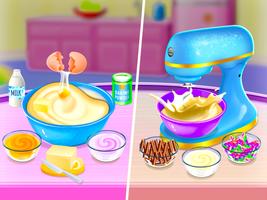 1 Schermata Cake Bakery Kids Cooking Games