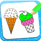Ice Cream Coloring Book ikona