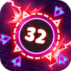 Glow Aircraft: Idle Merge Game أيقونة