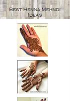 Meilleures idées de Henna Mehndi capture d'écran 1