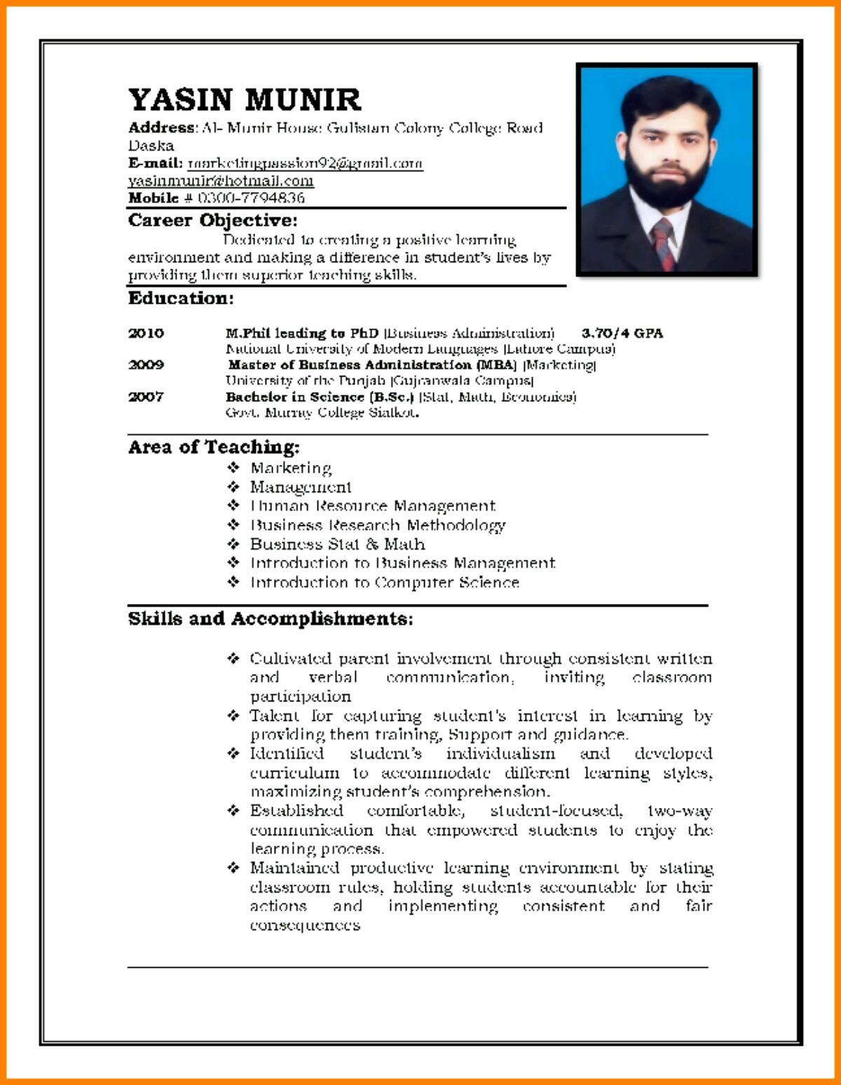 Plus, we'll show you how to write each section to make the most of it. The Format To Outline Cv : CV Format 2019 for Android - APK Download