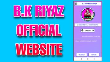 B.K RIYAZ DEVELOPER Affiche