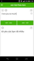 Dich tieng Anh sang tieng Viet screenshot 2