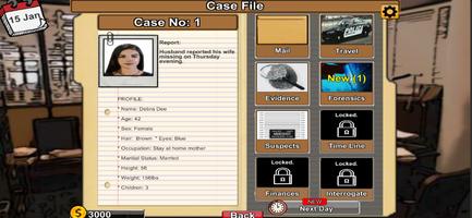 Detective Files imagem de tela 1