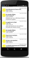 Radios d'info de France syot layar 2