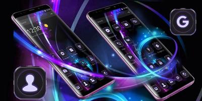 Black Colorful Neon Business Theme screenshot 3