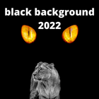 black background icône