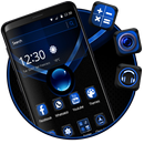 Black and blue theme APK