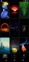 Black Wallpaper imagem de tela 1