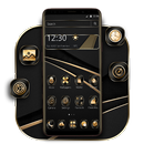 Thème luxe or noir APK