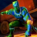 Black Fighting Panther Game 3D APK