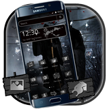 Black ghost theme icon