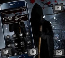 Black ghost theme পোস্টার