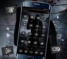 Black ghost theme syot layar 1