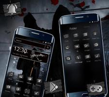 Black ghost theme syot layar 2