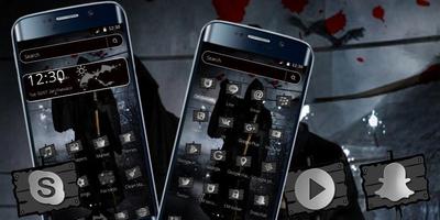 Black ghost theme syot layar 3