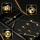 Black &amp; Golden Line Business Theme APK