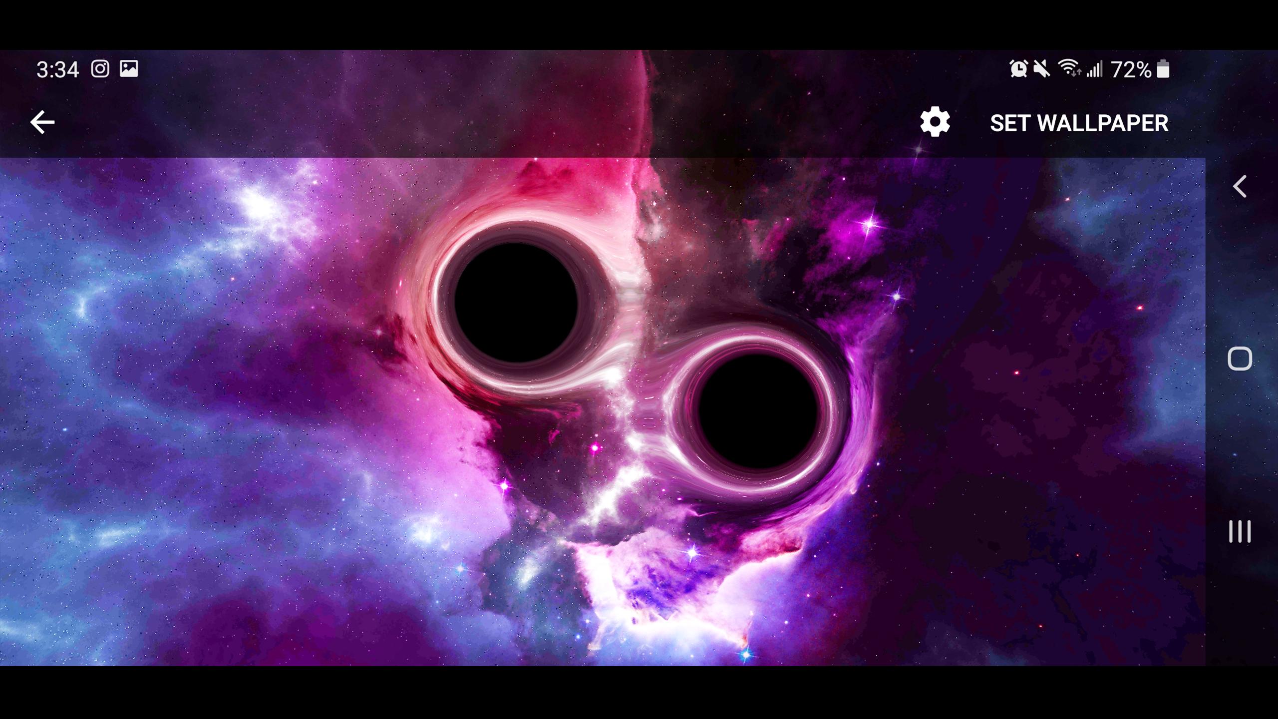 Black Hole 3d Parallax Live Wallpaper Image Num 38