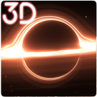 Black Hole 3D Live Wallpaper icono