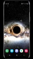 Black Hole 3D Live Wallpaper captura de pantalla 2