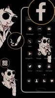 Black Lonely Smoke Boy Theme screenshot 2