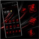 Siyah Kırmızı Işık Tema APK