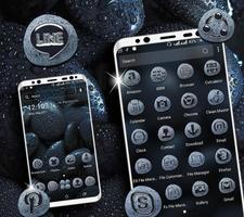 Black Stone Launcher Theme скриншот 1