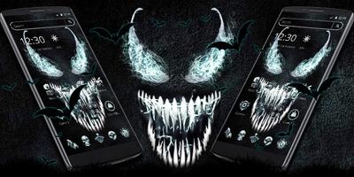 Black Scary Devil Theme اسکرین شاٹ 3