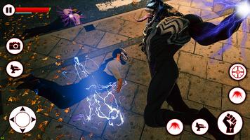Black spider Rope Hero Battle screenshot 3