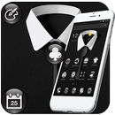 Black Tie Suit Business Theme APK
