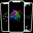 Black Art Wallpaper - Amoled & 圖標