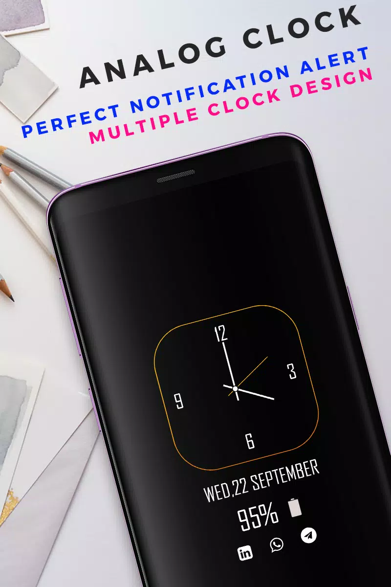 Amoled Photo Clock Wallpaper Always On Display for Android - APK Download