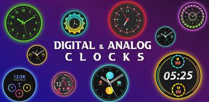 Always on display clock widget screenshot 3