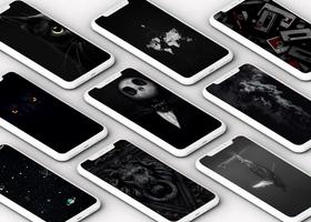 Black Wallpapers and Home Screen HD ảnh chụp màn hình 3