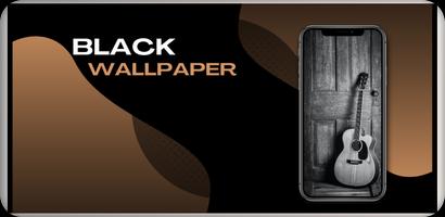 dark black wallpaper Affiche