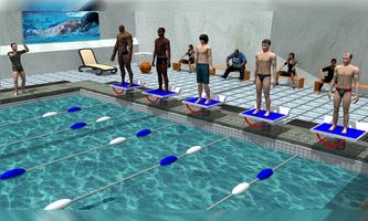 Swimming Race الملصق