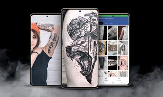 Black & White Tattoos Designs poster