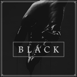 Schwarze ästhetische Tapete