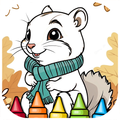 Cozy Autumn Coloring Book